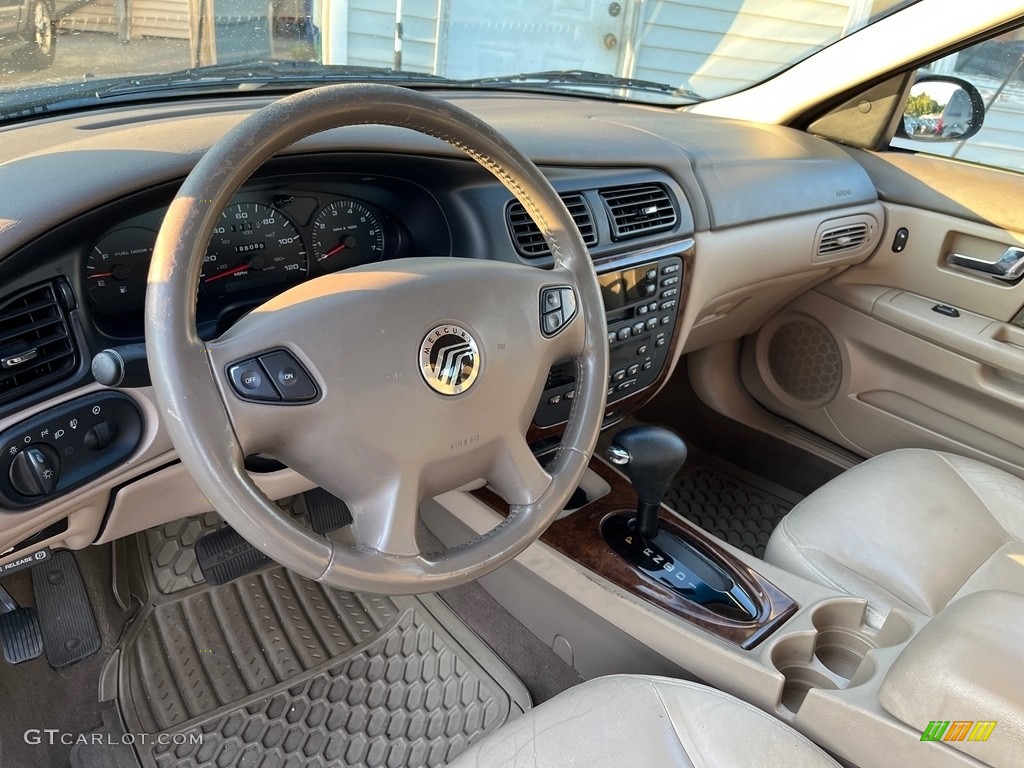 2002 Sable LS Premium Sedan - Arizona Beige Metallic / Medium Graphite photo #21