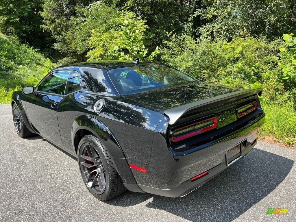 Pitch Black 2022 Dodge Challenger R/T Scat Pack Shaker Widebody Exterior Photo #144879236