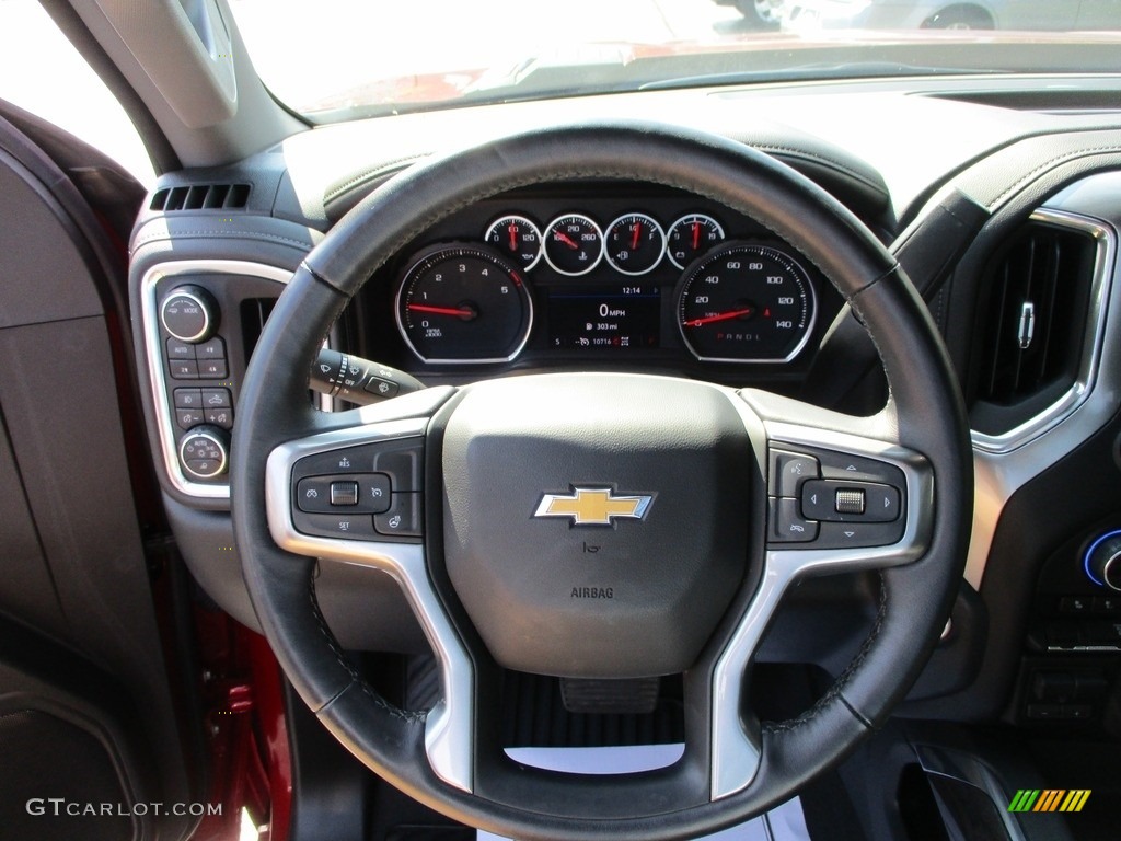 2021 Silverado 2500HD LTZ Crew Cab 4x4 - Cherry Red Tintcoat / Jet Black photo #11