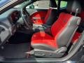 Ruby Red/Black Front Seat Photo for 2022 Dodge Challenger #144879290