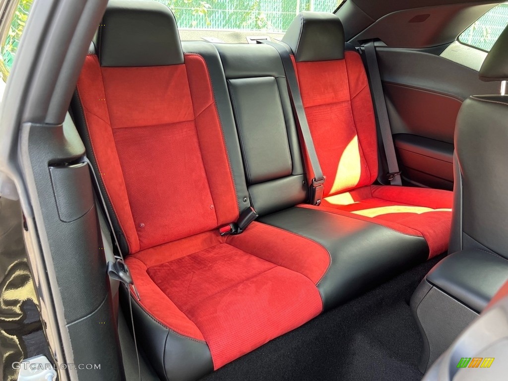 2022 Dodge Challenger R/T Scat Pack Shaker Widebody Rear Seat Photo #144879392