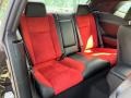2022 Dodge Challenger Ruby Red/Black Interior Rear Seat Photo