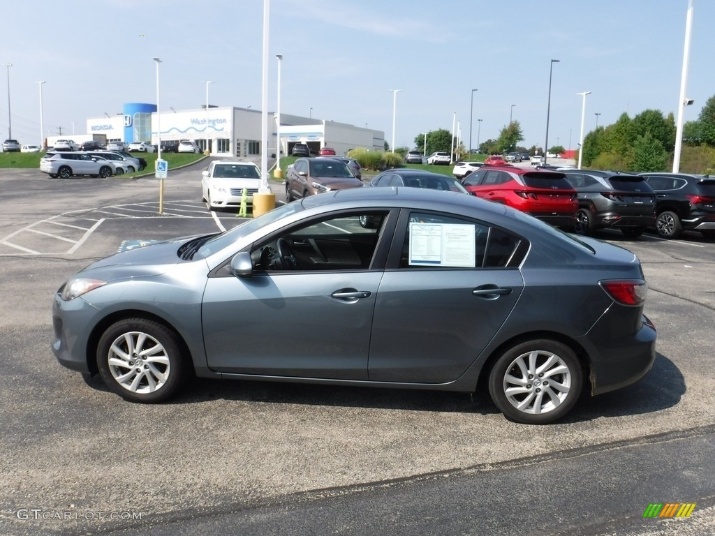 2012 MAZDA3 i Touring 4 Door - Dolphin Gray Mica / Black photo #7