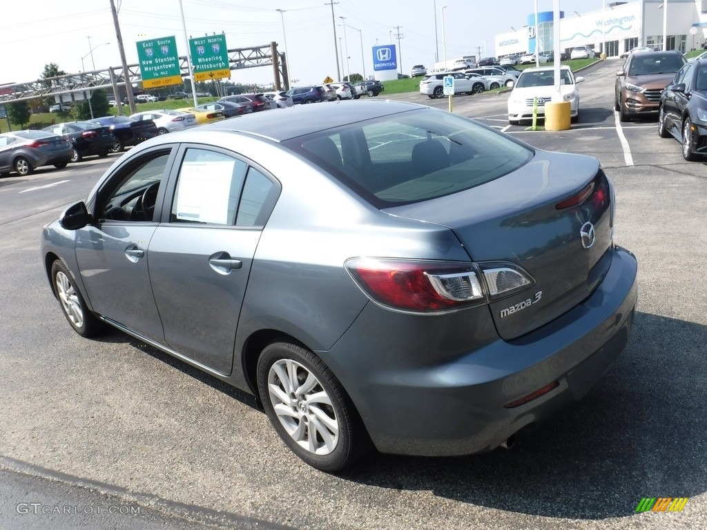 2012 MAZDA3 i Touring 4 Door - Dolphin Gray Mica / Black photo #8