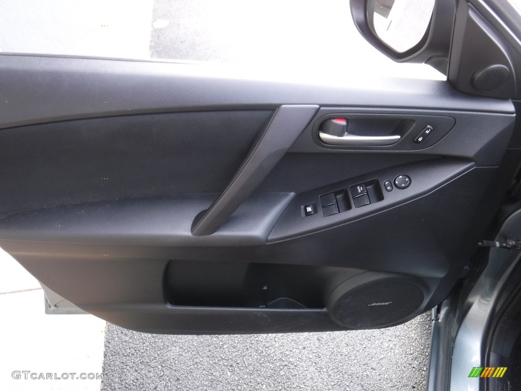 2012 MAZDA3 i Touring 4 Door - Dolphin Gray Mica / Black photo #12
