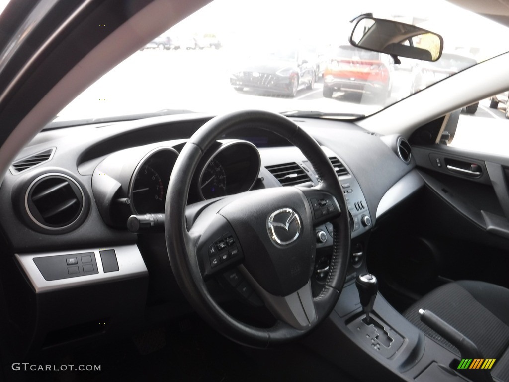 2012 MAZDA3 i Touring 4 Door - Dolphin Gray Mica / Black photo #14
