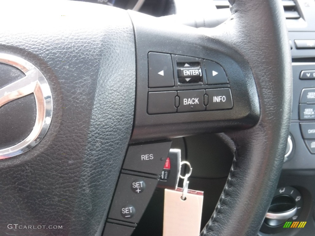 2012 MAZDA3 i Touring 4 Door - Dolphin Gray Mica / Black photo #23