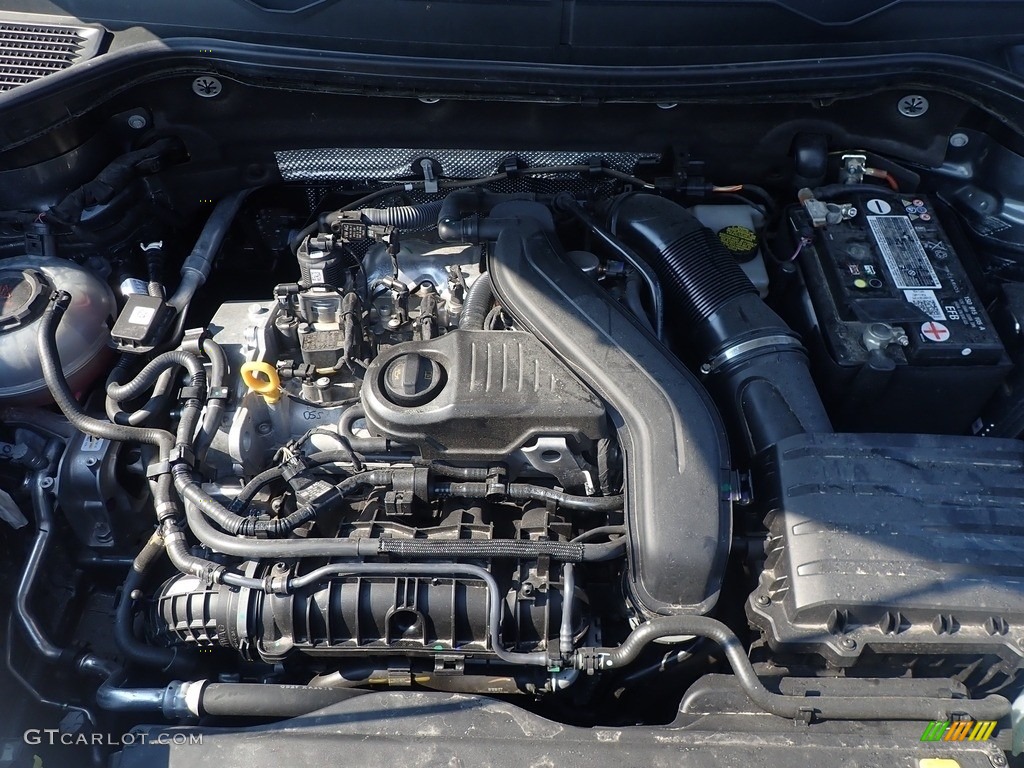 2022 Volkswagen Taos SE 4Motion 1.5 Liter Turbocharged DOHC 16-Valve VVT 4 Cylinder Engine Photo #144880703