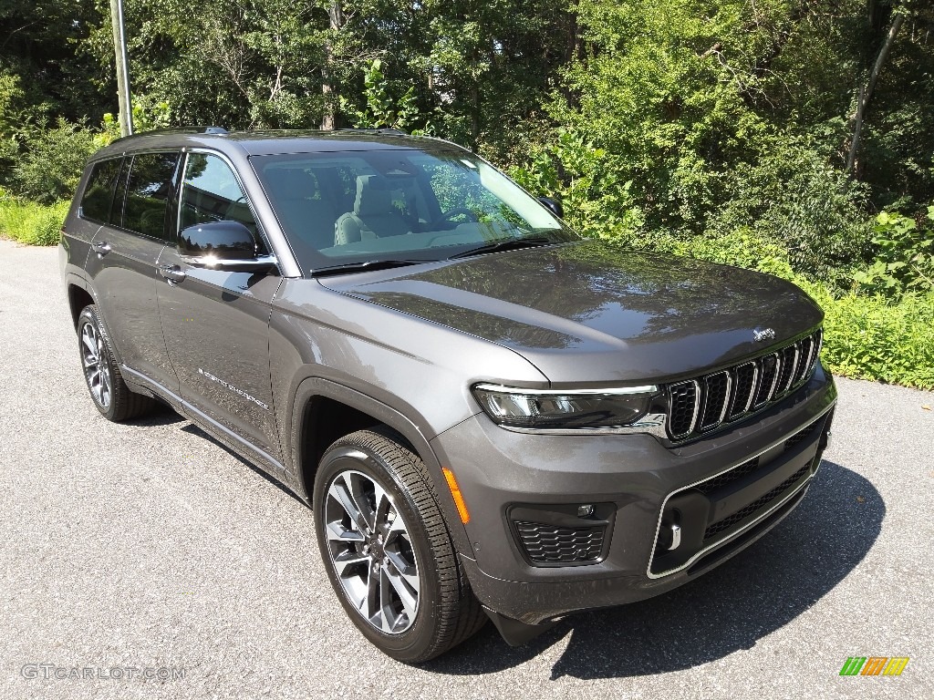 Baltic Gray Metallic 2023 Jeep Grand Cherokee L Overland 4x4 Exterior Photo #144880718