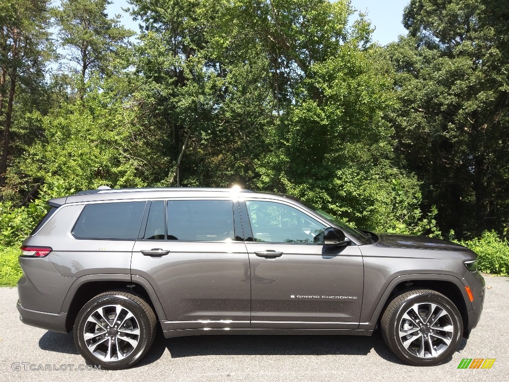 Baltic Gray Metallic 2023 Jeep Grand Cherokee L Overland 4x4 Exterior Photo #144880772