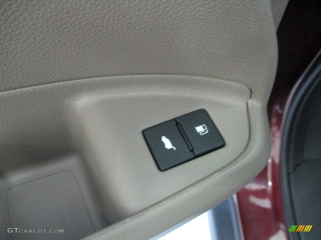 2021 Pilot EX-L AWD - Deep Scarlet Pearl / Beige photo #32