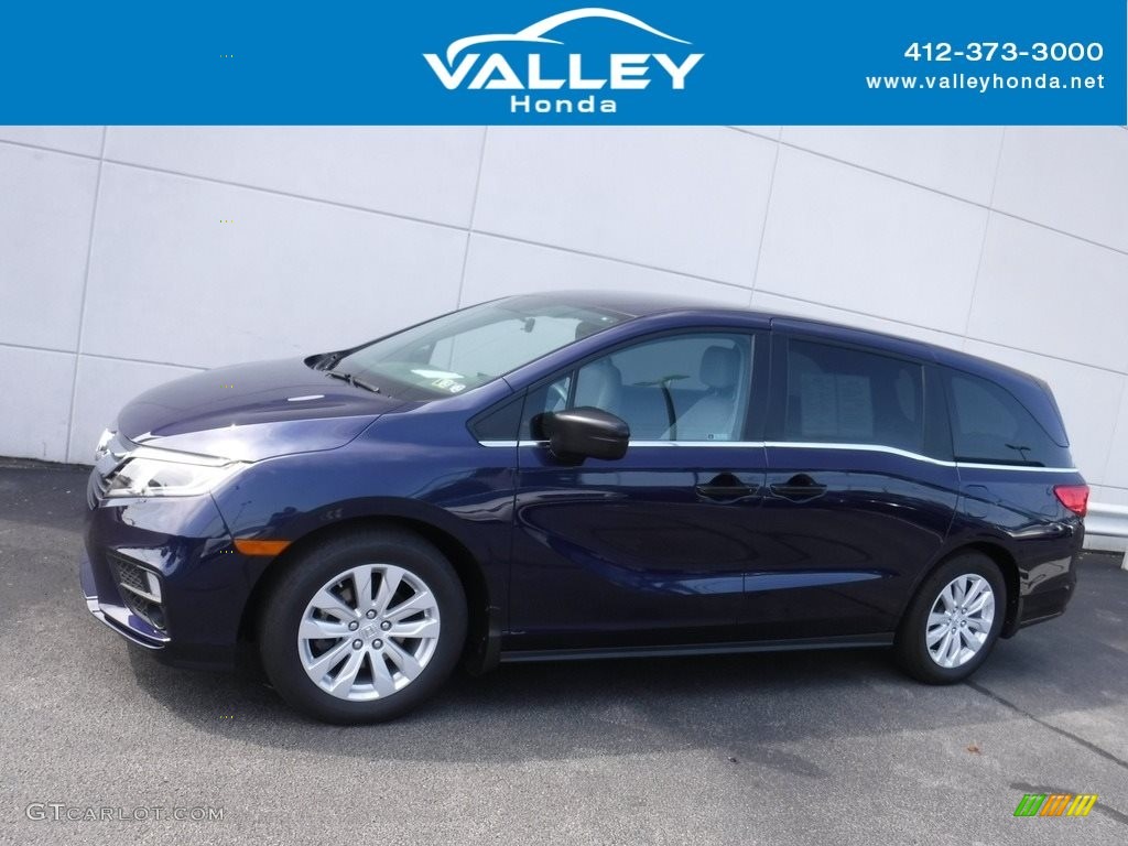 2020 Odyssey LX - Obsidian Blue Pearl / Gray photo #2
