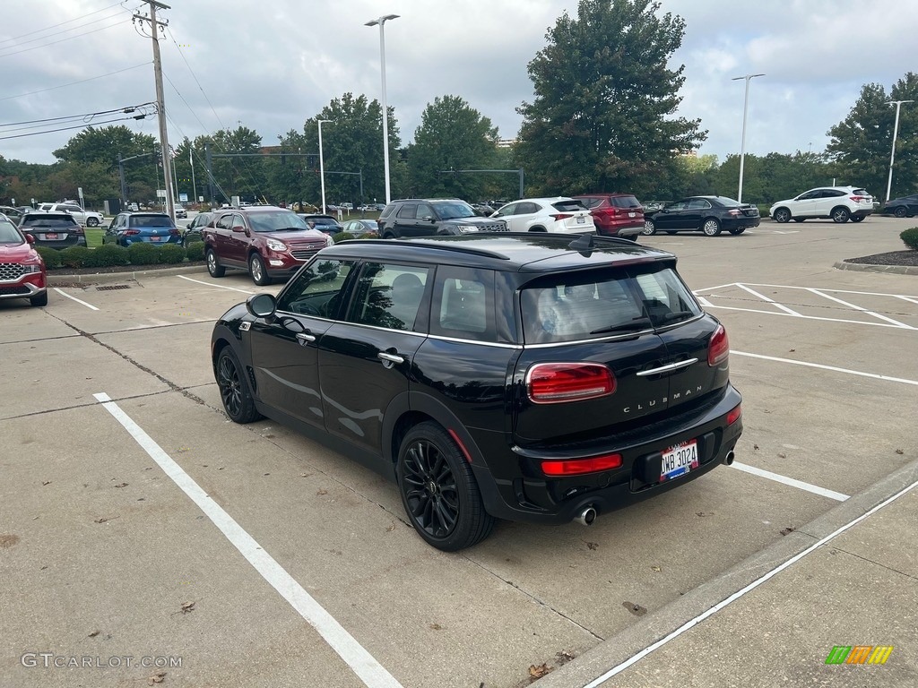 2021 Clubman Cooper S All4 - Midnight Black Metallic / Carbon Black photo #2