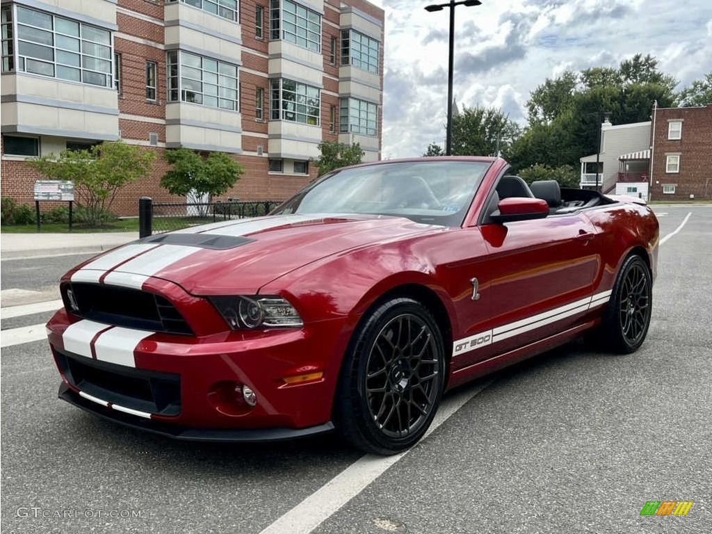 2013 Ford Mustang Shelby GT500 SVT Performance Package Convertible Exterior Photos