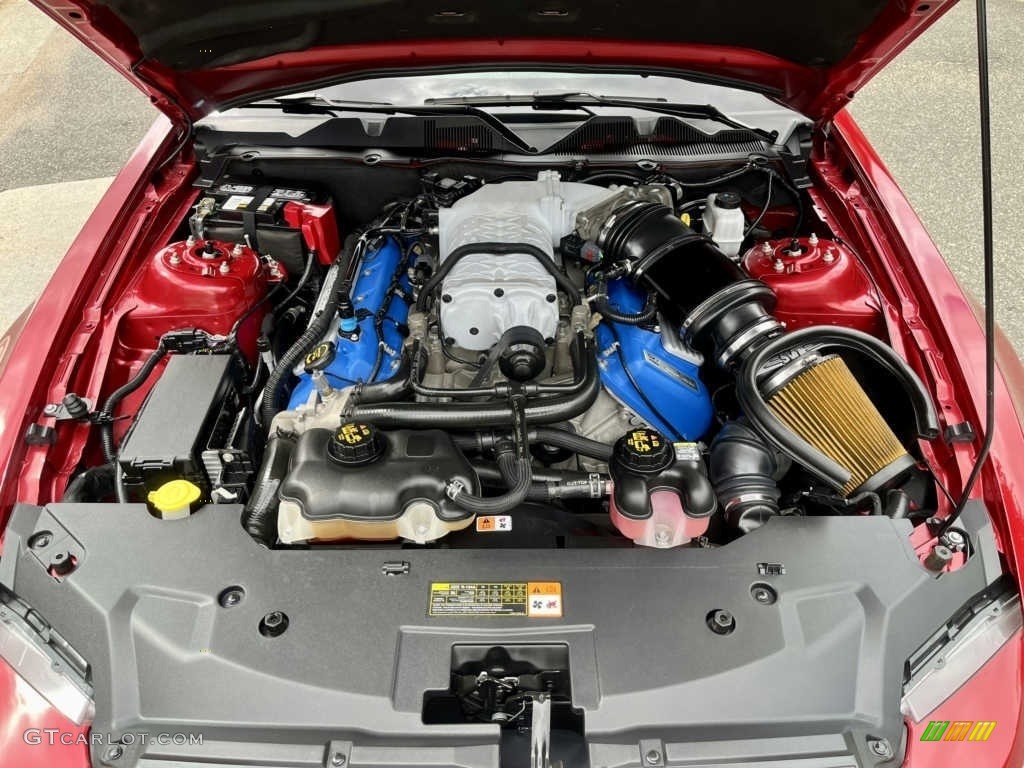 2013 Ford Mustang Shelby GT500 SVT Performance Package Convertible Engine Photos