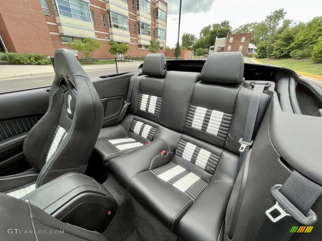 2013 Ford Mustang Shelby GT500 SVT Performance Package Convertible Rear Seat Photo #144882743