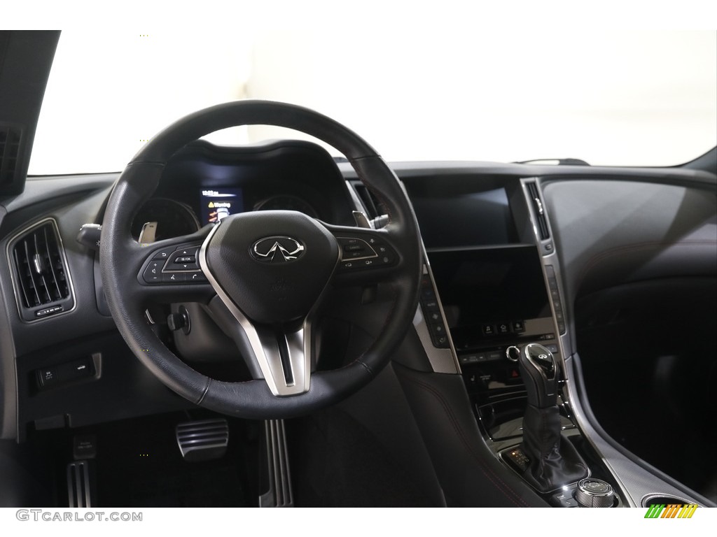 2020 Infiniti Q50 3.0t Red Sport 400 AWD Dashboard Photos