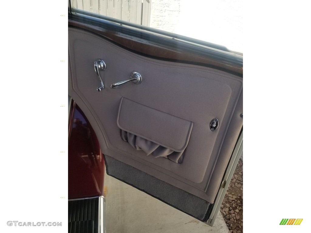 1931 Cadillac V-12 Series 370 Fisher Limousine Gray Door Panel Photo #144882902
