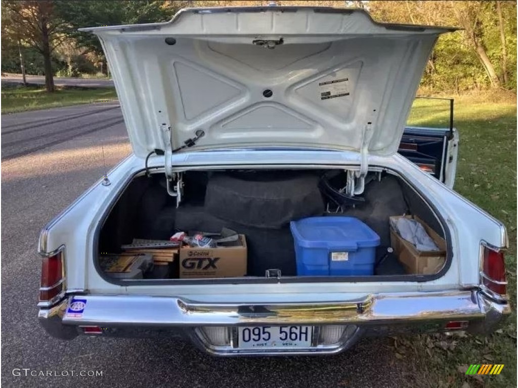 1971 Lincoln Continental Mark III Coupe Trunk Photo #144883319