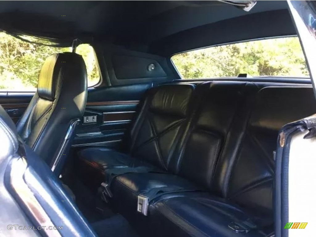 1971 Lincoln Continental Mark III Coupe Rear Seat Photos