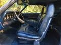 1971 Lincoln Continental Dark Blue Interior Front Seat Photo