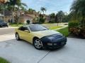 Yellow Pearl 1990 Nissan 300ZX Turbo Exterior