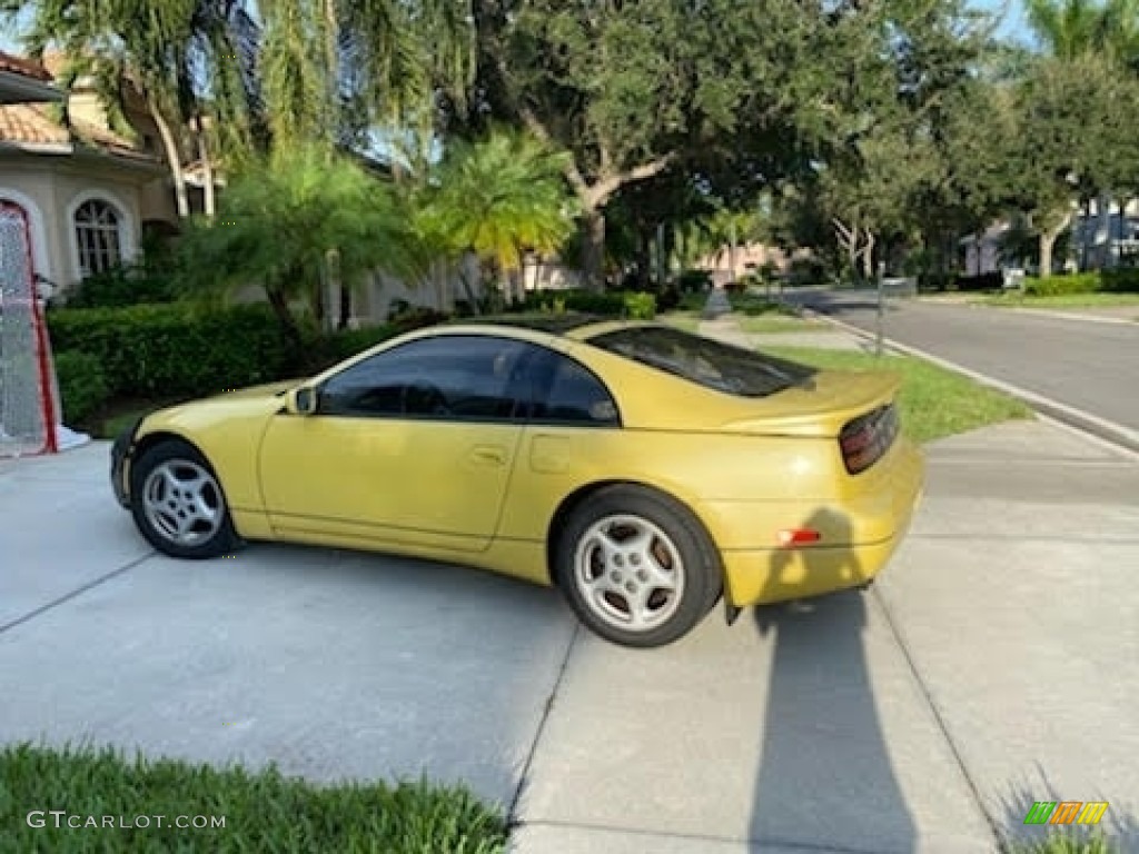 Yellow Pearl 1990 Nissan 300ZX Turbo Exterior Photo #144883649