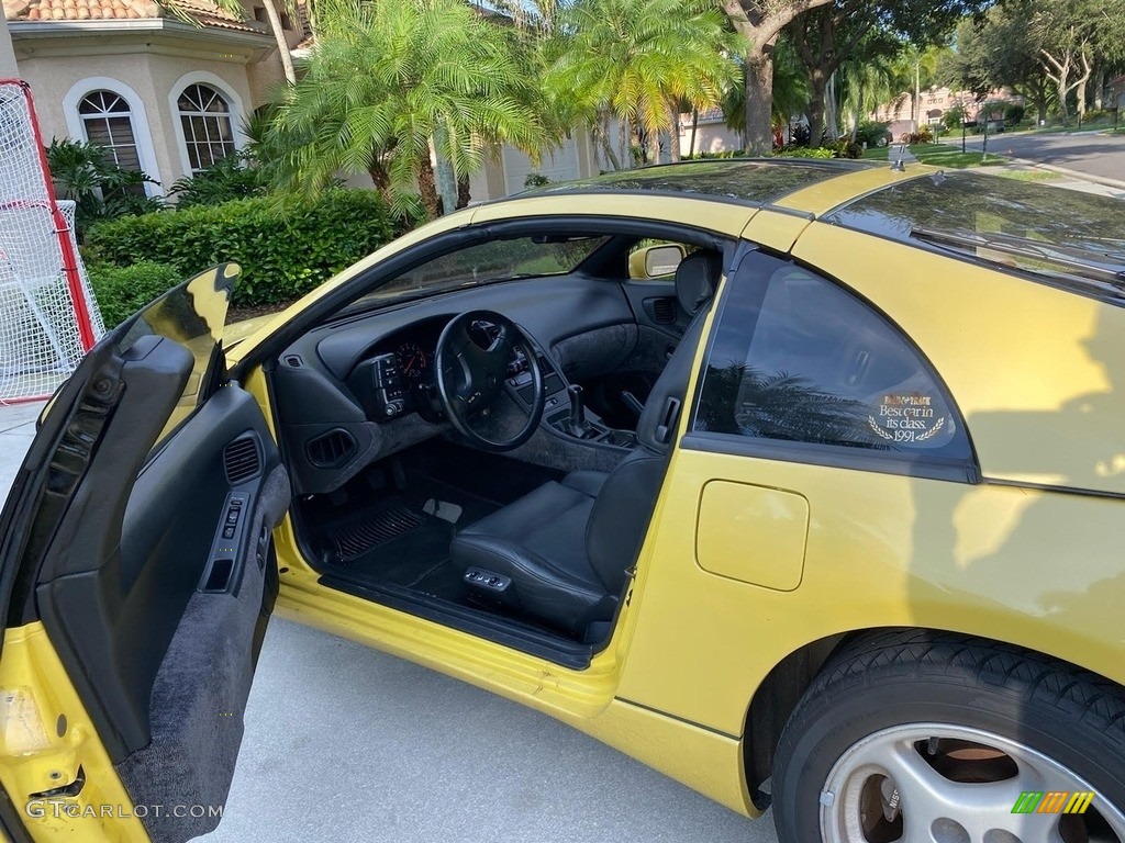 1990 300ZX Turbo - Yellow Pearl / Black photo #8