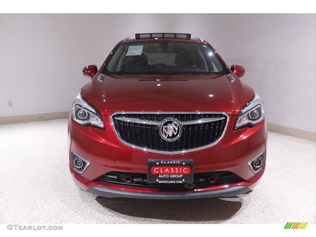 2020 Envision Essence AWD - Chili Red Metallic / Ebony photo #2