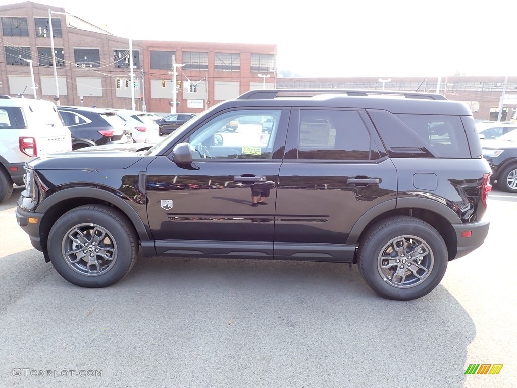 Shadow Black 2022 Ford Bronco Sport Big Bend 4x4 Exterior Photo #144884069