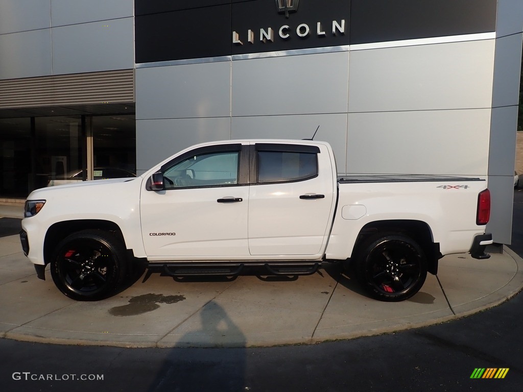 2021 Colorado LT Crew Cab 4x4 - Summit White / Jet Black photo #2