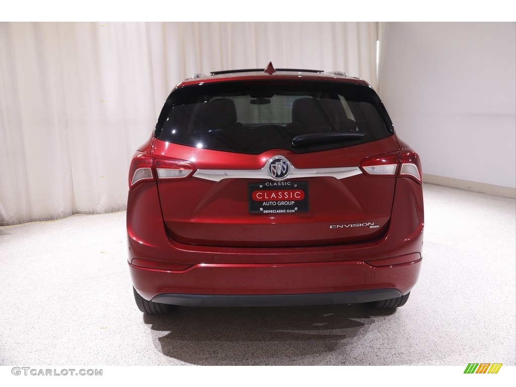 2020 Envision Essence AWD - Chili Red Metallic / Ebony photo #19
