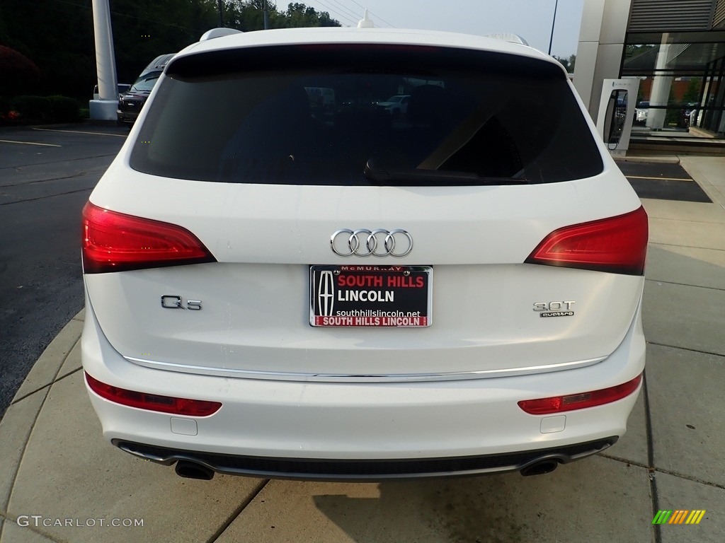 2016 Q5 3.0 TDI Premium Plus quattro - Ibis White / Chestnut Brown photo #4