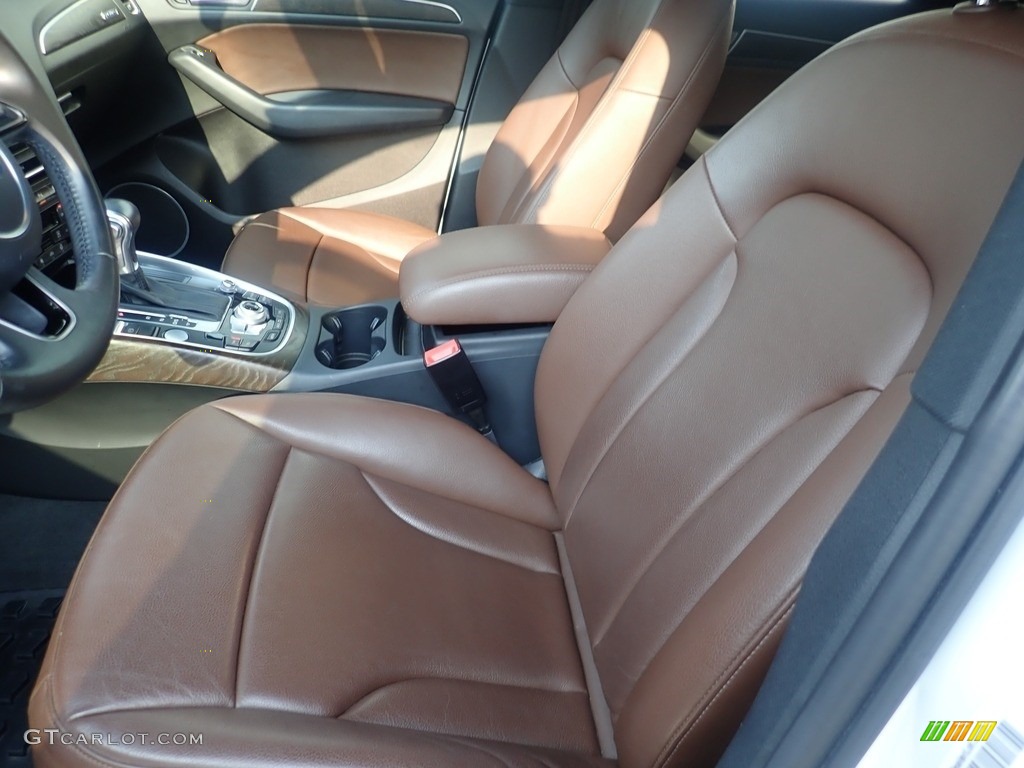 2016 Q5 3.0 TDI Premium Plus quattro - Ibis White / Chestnut Brown photo #15