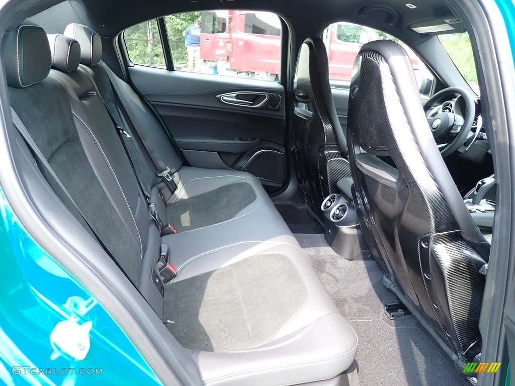 2022 Alfa Romeo Giulia Quadrifoglio Rear Seat Photo #144885208