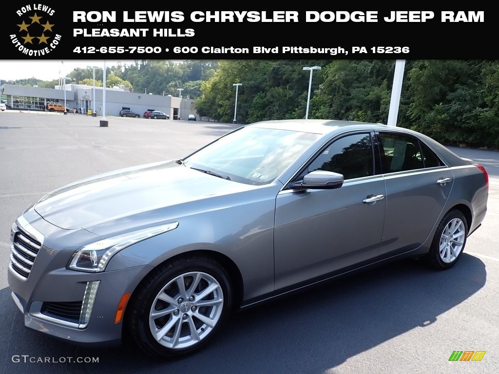 2018 CTS AWD - Phantom Gray Metallic / Light Platinum/Jet Black Accents photo #1