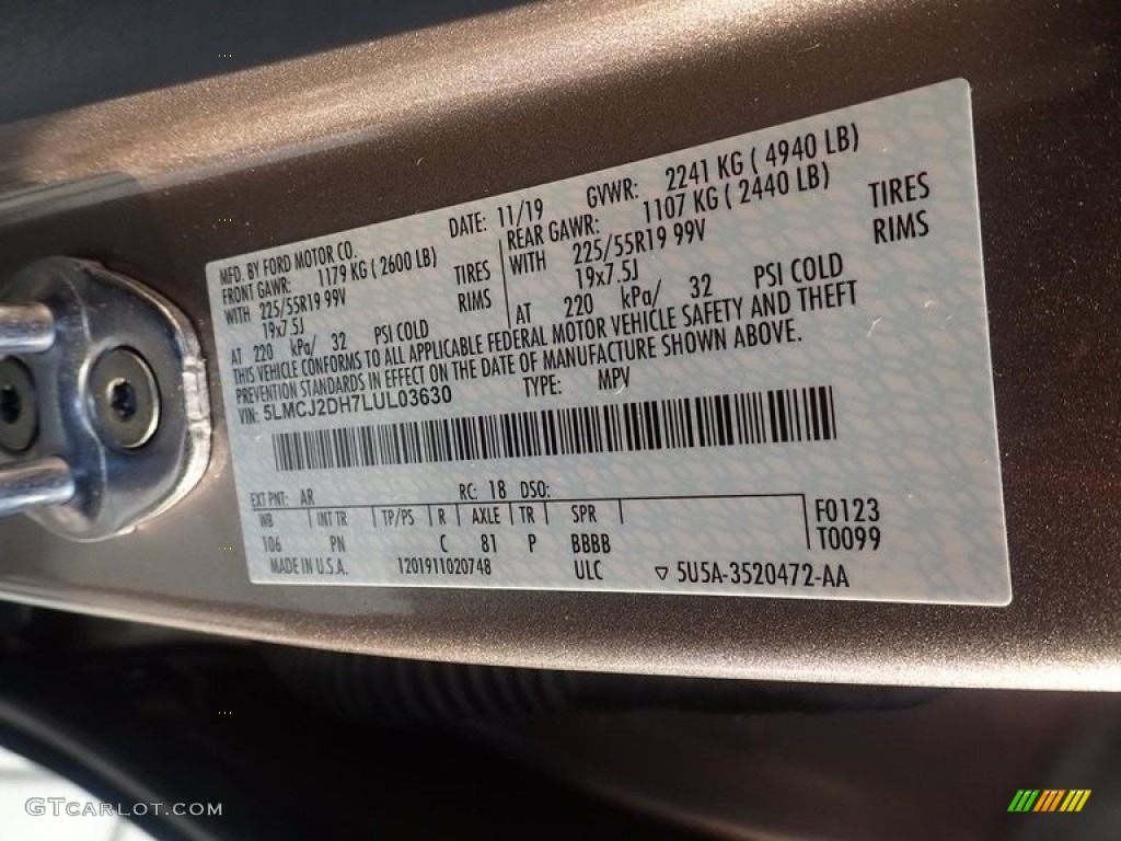 2020 Corsair Color Code AR for Iced Mocha Photo #144885685