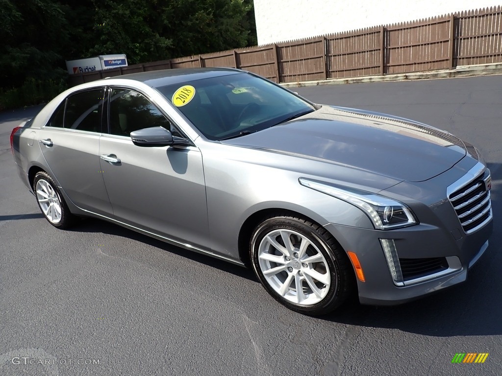 2018 CTS AWD - Phantom Gray Metallic / Light Platinum/Jet Black Accents photo #8
