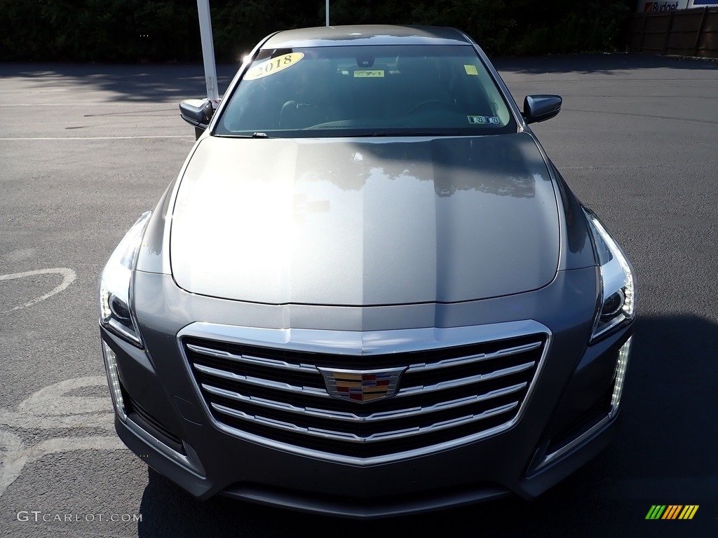 2018 CTS AWD - Phantom Gray Metallic / Light Platinum/Jet Black Accents photo #9