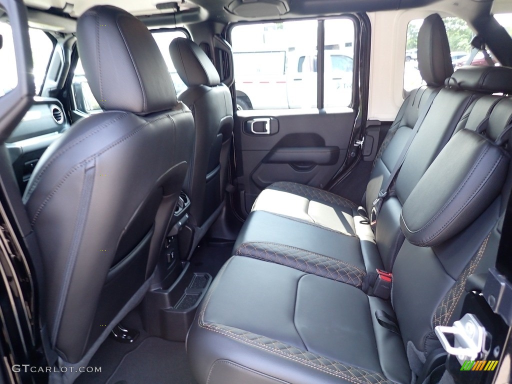 2023 Jeep Wrangler Unlimited High Altitude 4XE Hybrid Rear Seat Photos