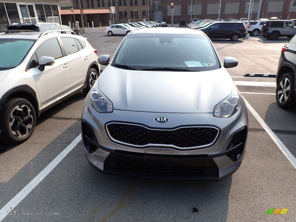 2020 Sportage LX - Sparkling Silver / Black photo #2