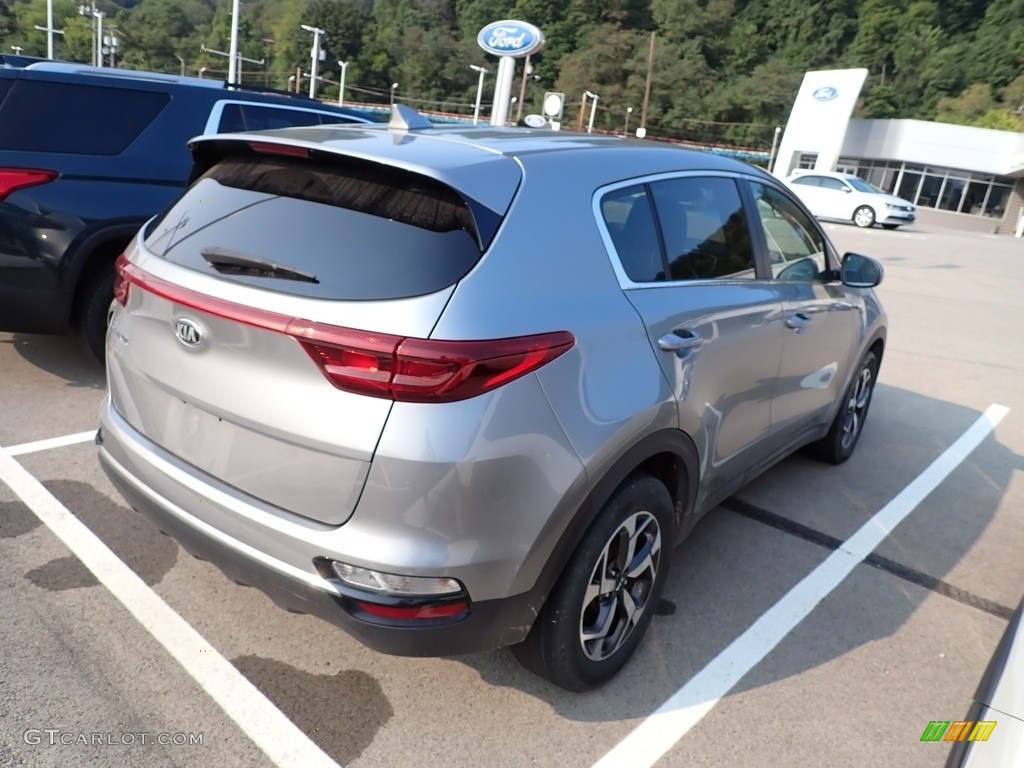 2020 Sportage LX - Sparkling Silver / Black photo #4