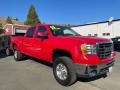 Fire Red 2008 GMC Sierra 2500HD SLT Crew Cab