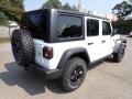 2023 Bright White Jeep Wrangler Unlimited Willys 4x4  photo #5