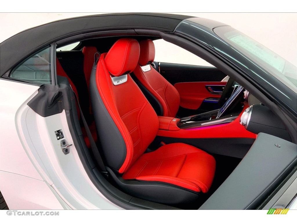 Red Pepper/Black Interior 2022 Mercedes-Benz SL AMG 63 Roadster Photo #144887014