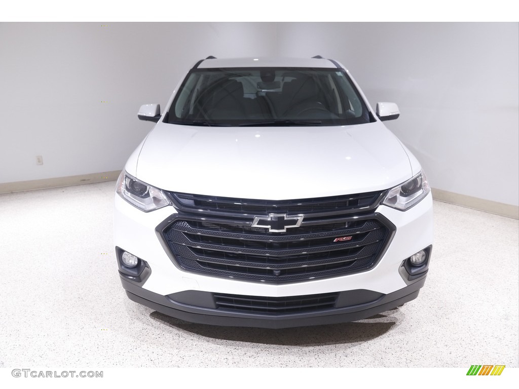 2021 Traverse RS - Iridescent Pearl Tricoat / Jet Black photo #2