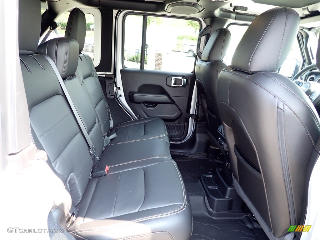 2022 Jeep Wrangler Unlimited Sahara 4x4 Rear Seat Photo #144887473