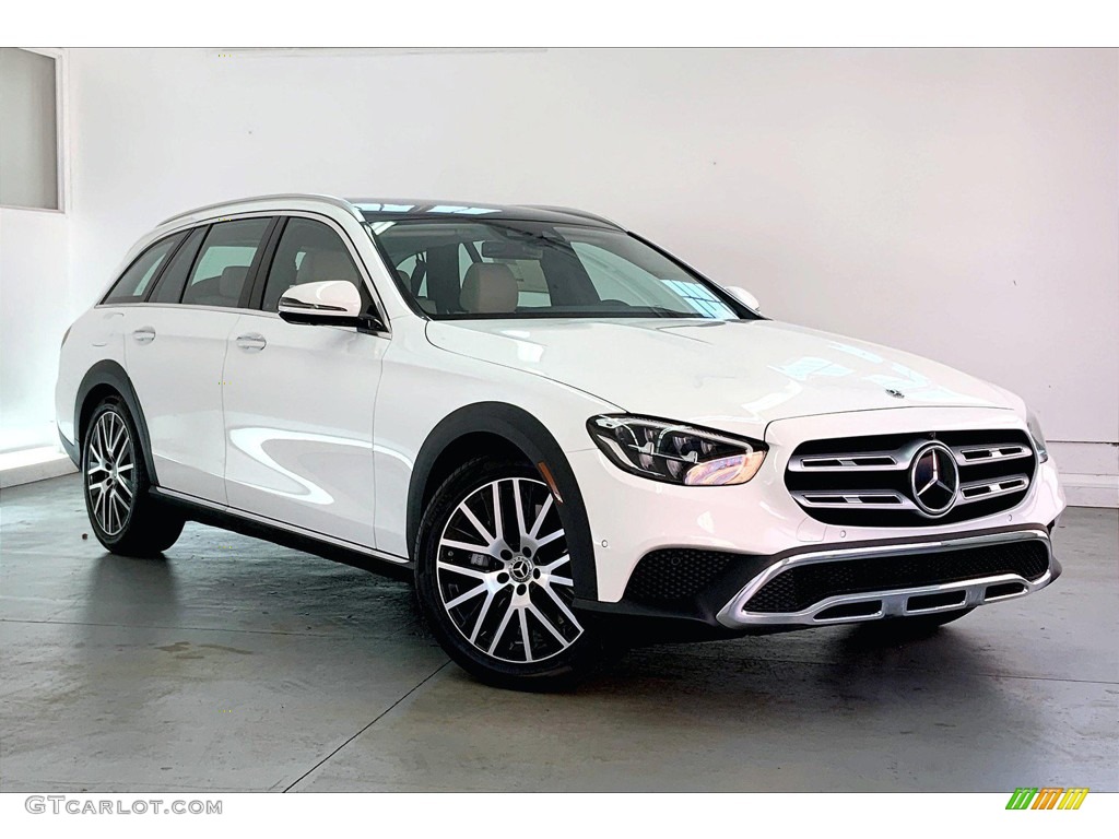 Polar White 2022 Mercedes-Benz E 450 4Matic All-Terrain Wagon Exterior Photo #144887512