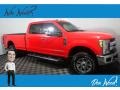 Race Red 2019 Ford F250 Super Duty XLT Crew Cab 4x4