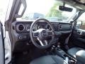 Black 2022 Jeep Wrangler Unlimited Sahara 4x4 Dashboard